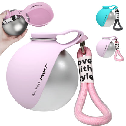 LoomaFind Portable Pet Water Bottle