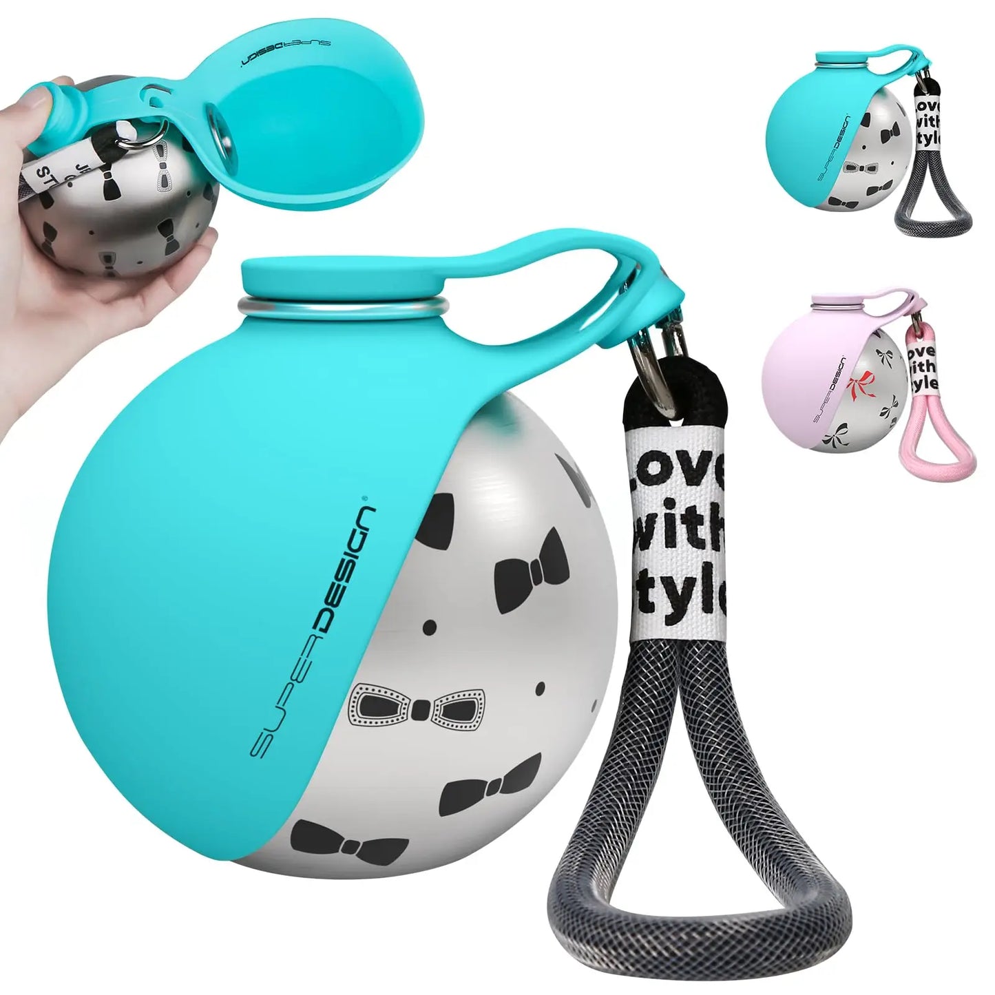 LoomaFind Portable Pet Water Bottle